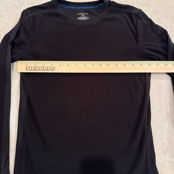 CuddlDuds Fleece Under Layer Black Set Top Bottom Boys XL - Picture 4 of 11